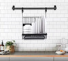 Barra Colgante Para Accesorios De Cocina Con 10 Ganchos 1