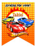 Kit Imprimible Candybar Hotwheels Autos 100% Editable 2