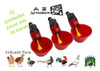 12 Bebedouro Automático Para Aves Tipo Copinho Aves Codorna 1