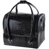 Cocodrilo De Pvc Cosméticos Maquillaje Caso Tren Bolso Bolso 0