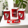 Set De Baño De Cerámica De River Y Boca Casablanca 1