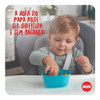 Kit 2 Pratos Bowl Infantil Com Ventosa E Tampa Neutral - Nuk 6 Kit 2 Pratos Bowl Infantil Com Ventosa E Tampa Neutral - Nuk 6