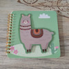 Libreta Con Espiral Diseño Llama. 1