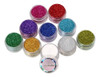Decoracion Glitter Individual Celeste Grande 0
