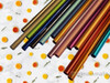 Sorbetes Pajitas Aluminio Reutilizable Colores X 100 Uds 6