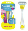 Maquinillas De Afeitar Desechables Gillette Venus Tropical 6 0
