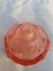 Lindo Antiguo Perfumeo En Cristal Rosa Tocador Dama 7