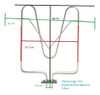 Resistencia Inferior Cocina James/electrolux/fagor 2
