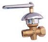 Llave Domiciliaria Para Gas C/ Campana Bronce Alarsa 1/2puLG 0