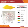 Caja Acril Con Tapa, Vitrina/contenedor Cta-203025 1