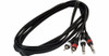 Cable Warwick Rca-2 Plug Mono 3mts 0