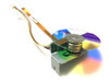 Disco De Cores Da Optica Projetor Benq Mp615p Original 2