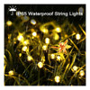 Toodour Cadena De Luces Solares 200 Ledes, 7 Opciones De Col 3