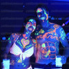 5 Maquillajes En Fluor Barra Luminoso Glow Neon Fluorescente 7