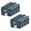 Azul 10pk En La Cinta De La Etiqueta Clara Para Pt-2730 P-to 0