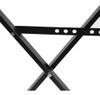 Soporte Pie Teclado Tijera Pata Simple St-01 Chromos Negro 3
