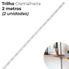4x Trilhos Cremalheira 2m + 10x Suportes 30cm Rasgo Simples 2
