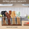 Organizador De Cocina Negro Para Contador Con 4 Compartiment 1