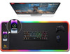 Almohadilla De Mouse Rgb Grande Con Carga Rápida De 15w 0