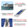 Kit Estrutura Suporte 07 Placas Painel Solar Viga Madeira 7