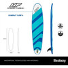 Tabla De Surf Bestway Inflable Con Correa + Inflador + Bolso 1