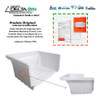 Cesto Gaveta De Legumes Em Pvc Geladeira Brastemp Consul 2