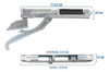 Kit Bisagra Guia Para Puerta Horno Cocina Gafa Original 2