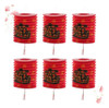 Character Paper Lanterns 6pcs Portable Chinese Lantern 5