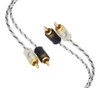 4 Cabo Rca Som Modulo Automotivo Taramps 1 Metro Stereo 4
