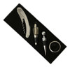 Set 5 Pzs Accesorios Para Vino Sacacorcho Caja Regalo Grande 0