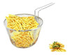 9 Cesta De Fritada Profunda De Acero Inoxidable Medio Cesta 0 9 Cesta De Fritada Profunda De Acero Inoxidable Medio Cesta 0
