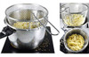 9 Cesta De Fritada Profunda De Acero Inoxidable Medio Cesta 3 9 Cesta De Fritada Profunda De Acero Inoxidable Medio Cesta 3