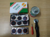 Combo 40 Parches Para Camara 55mm + Solución Reparacion Brio 1