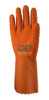 Guante Latex Rugoso Naranja Tipo Harpon Pesca Frio Depascale 1