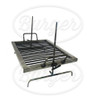 Parrilla De Camping Desarmable Regulable 40x30 Cm 4