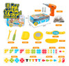Juego Didáctico Encastre Tuercas Taladro 256p +valija El Rey 1