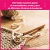 Revista Tejido Accesorios Invierno A 2 Agujas Guías De Punto 4