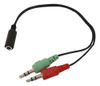 Adaptador 2 Plug 3,5mm (m) A Jack (h) Compatible Con Ps4 0
