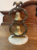 Set De Campanas De Bronce Con Base De Mármol Y Martillo 0