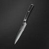 Cuchillo Carne Asado Serrucho Acero Japonés Damasco 127mm 3 Cuchillo Carne Asado Serrucho Acero Japonés Damasco 127mm 3