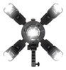 Soporte Rotula P/ Hasta 5 Flash De Zapata +  Montura Bowens 0