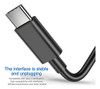 Cable Usb-c De Repuesto, Cable De Alimentación De 1