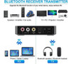 Receptor Transmissor De Áudio Sem Fio Bluetooth 5.0 3in1nfc 2