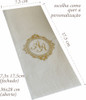 300 Guardanapos Personalizados Folha Dupla 40x40cm Luxo 0