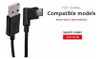 Cable Usb A A Micro B, 150cm/negro/90 Grados 2
