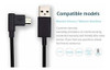 Cable Usb A A Micro B, 150cm/negro/90 Grados 4