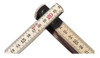 Metro Sueco Original Madeira 2mts C/12 Dobras Kit 8 Peças 2