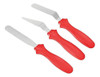 Kit Cozinha Espátula Inox 3 Peças Conjunto Para Confeitar 1