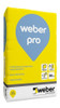Pegamento Porcellanato Weber Pro 30k Gris 0