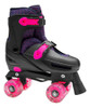 Patins Infantil Ajustável (34-37) Quad Laser Unitoys - Rosa 2